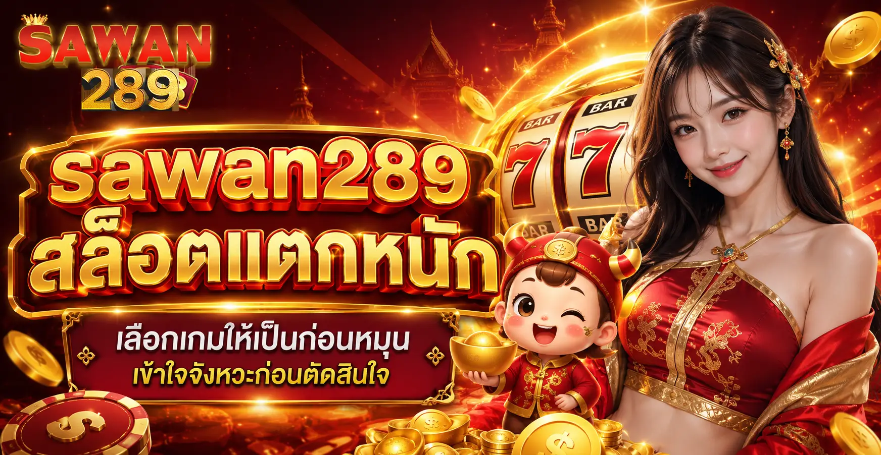 sawan289 สล็อตแตกหนัก เลือกเกมให้เป็นก่อนหมุน เข้าใจจังหวะก่อนตัดสินใจ